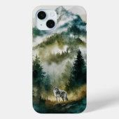 Wolf In Het Bos Case-Mate iPhone Case (Achterkant)