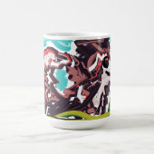 Wolf in het voorjaar koffiemok (Center)