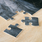 Wolf in het wilde dier legpuzzel (Zijkant)
