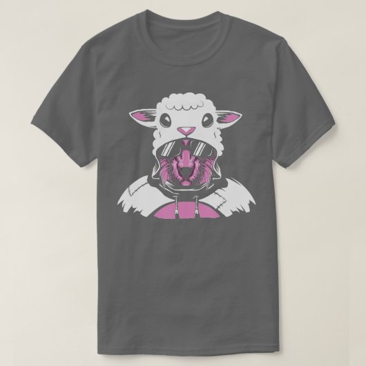 Wolf in kleding 1 t-shirt (Design voorkant)