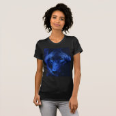 Wolf in moonlight (b) t-shirt (Voorkant volledig)