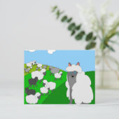 wolf in schaapskleren briefkaart (Staand voorkant)