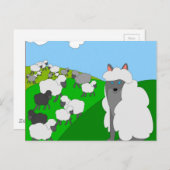 wolf in schaapskleren briefkaart (Voorkant / Achterkant)