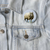 Wolf in Sheep Clothing Ronde Button 5,7 Cm (In situ)