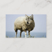 Wolf in Sheep Clothing Visitekaartje (Achterkant)