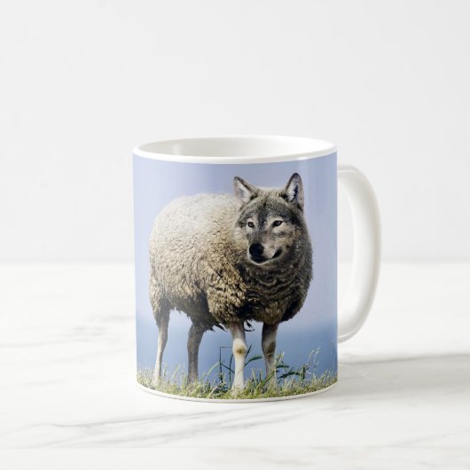 Wolf in sheeps clothing koffiemok (Voorkant rechts)