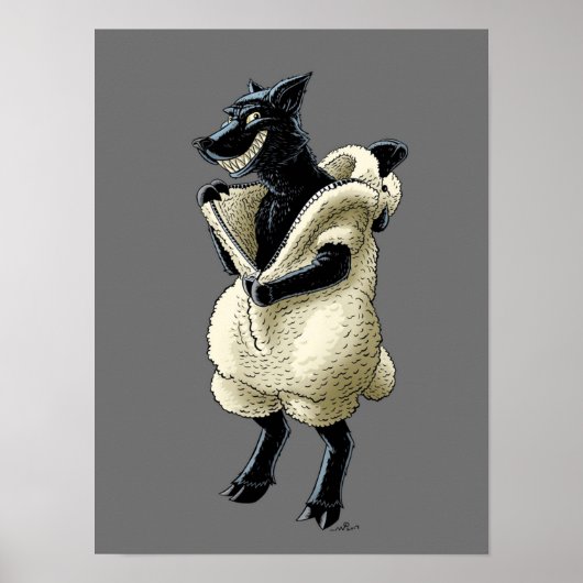 Wolf in Sheeps Clothing Poster (Voorkant)