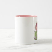 Wolf in Sheep's kleding Tweekleurige Koffiemok (Center)