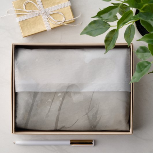 Wolf in Sneeuw 4 Decoupage Papier (Geschenk)