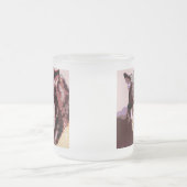 Wolf in Snow Matglas Koffiemok (Center)