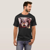 Wolf in Snow T-shirt (Voorkant volledig)