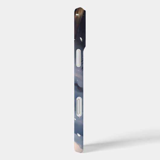 Wolf in winter Case-Mate iPhone case (Achterkant / Rechts)