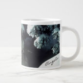 Wolf in Winter Grote Koffiekop (Rechts)