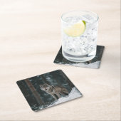 Wolf in Winter Kartonnen Onderzetters (Insitu)