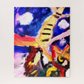 Wolf in winter legpuzzel (Verticaal)