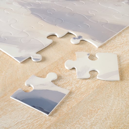 Wolf in winter legpuzzel (Zijkant)