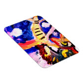 Wolf in winter  magneet (Rechterzijde)