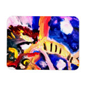 Wolf in winter  magneet (Horizontaal)