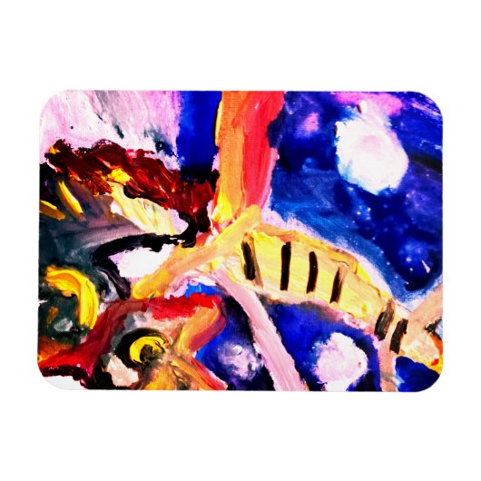 Wolf in winter magneet (Horizontaal)