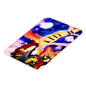 Wolf in winter  magneet (Linkerzijde)