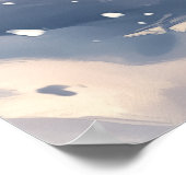 Wolf in winter poster (Hoek)