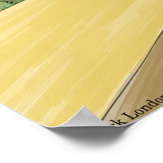 Wolf in Wolf's Clothing Funny Poster (Hoek)