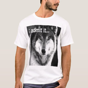 Wolf in Wolf's kleren T-shirt