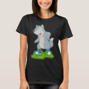 Wolf Inline schaatsen Roller schaatsen T-shirt