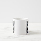 Wolf Inspirational graphic Portrait Espresso Kop (Voorkant)