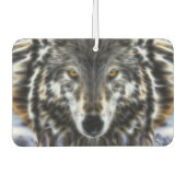 Wolf Inspirational graphic Portrait Luchtverfrisser (Voorkant)