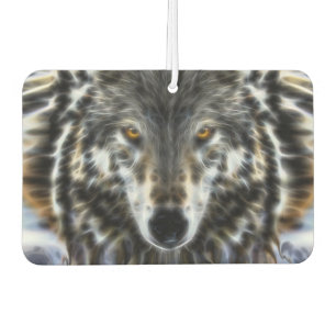 Wolf Inspirational graphic Portrait Luchtverfrisser
