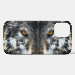 Wolf Inspirerende airbrush Portret Case-Mate iPhone Case