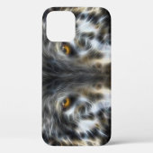 Wolf Inspirerende airbrush Portret Case-Mate iPhone Case (Achterkant)