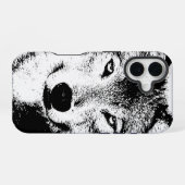Wolf iPhone 16 Hoesje (Achterkant horizontaal)