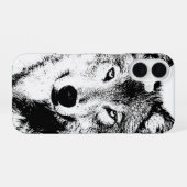Wolf iPhone 16 Hoesje (Achterkant horizontaal)