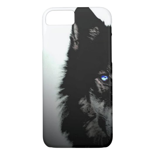 Wolf iPhone 7 hoesje (Achterkant)