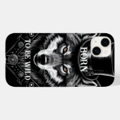 Wolf iPhone Case (Achterkant (horizontaal))