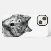 Wolf iPhone Hoesje (Achterkant horizontaal)