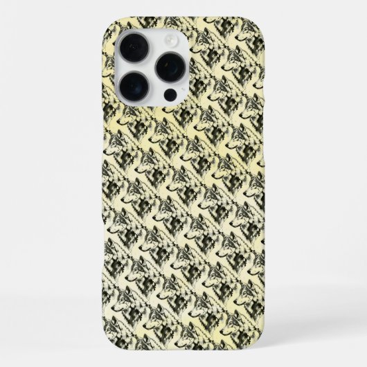 Wolf iPhone Hoesje (Achterkant)