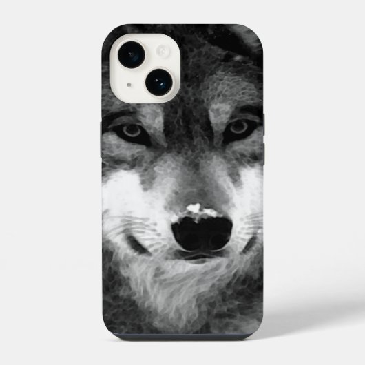 Wolf iPhone Hoesje (Achterkant)