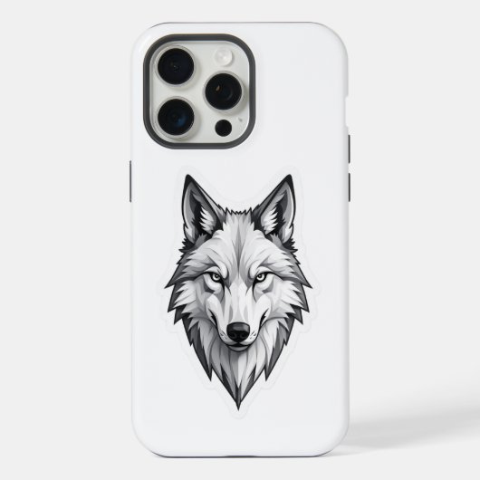 Wolf iPhone Hoesje (Achterkant)
