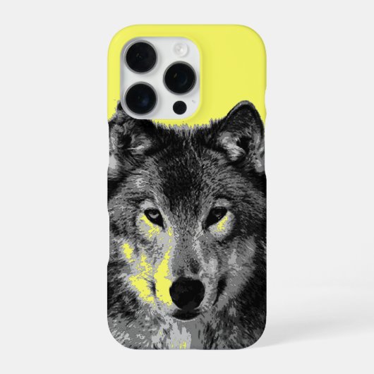 Wolf iPhone Hoesje (Achterkant)