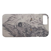 Wolf IPhone X hoesje (Achterkant (Horizontaal))