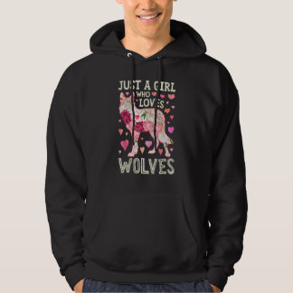 Wolf is gewoon een meisje dat van wolven houdt, di hoodie