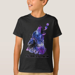 Wolf is hier nog steeds bezig met zelfmoordprevent t-shirt