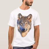 Wolf is mijn totem. t-shirt (Voorkant)