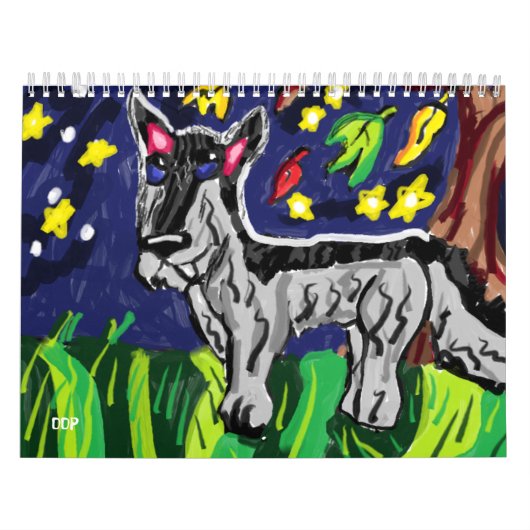 wolf kalender (Hoes)