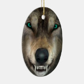 Wolf Keramisch Ornament (Rechts)