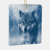 Wolf Keramisch Ornament (Rechts)