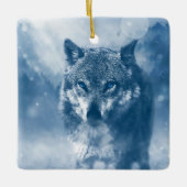Wolf Keramisch Ornament (Voorkant)